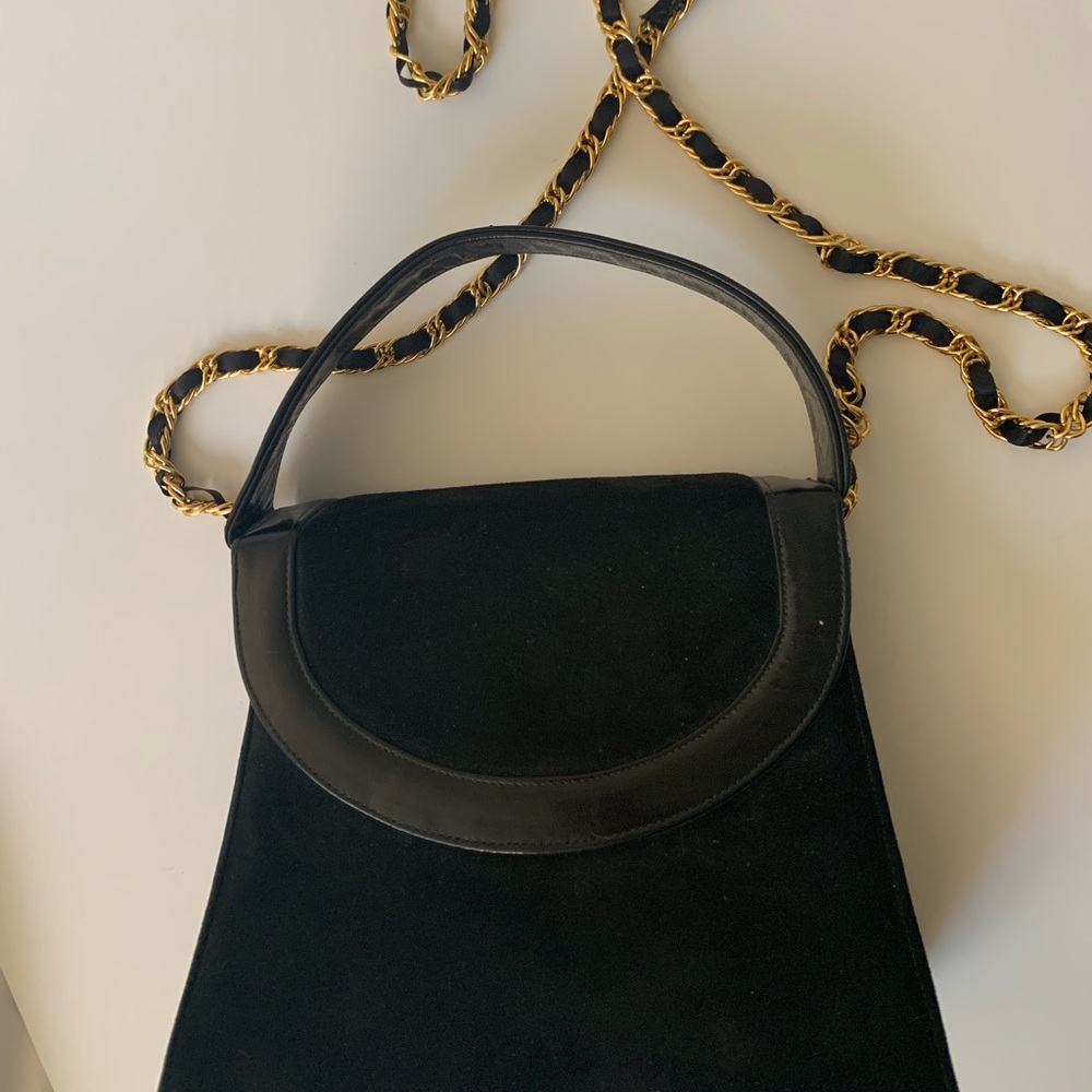 Vintage Black crossbody bag Frenchy of California